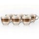 Glasses and cups AQUALOGIS coffee and tea glasses 250 ml 6 pcs.