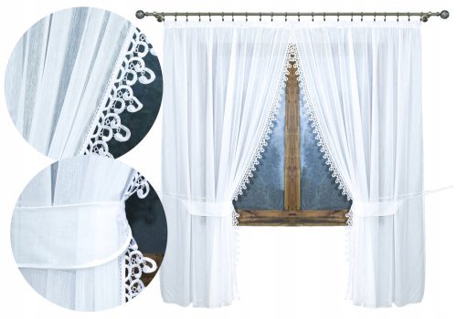 Curtains, Curtains ready Classic voile curtain 700 cm x 230