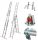 Krause Ladder 9.3 m Aluminium 3 x 36 up to 150 kg