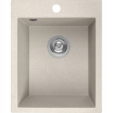 Laveo CHICHI single-bowl sink, beige granite