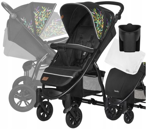  Lionelo Other Tour Black Carbon Kinderwagen