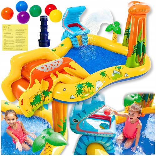 Intex rectangular inflatable pool 249 x 191 cm