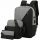 3-in-1 Backpack, Bag, and Pouch Set in Black and Gray - Versatile and Functional for All Occasions