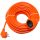 HITELO garden extension cable 20 m, 1 pc. sockets, orange