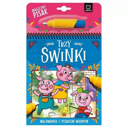  Three Little Pigs Coloring Book with Water Marker Anna Podgórska