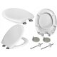  Estiva toilet seat, white Duroplast