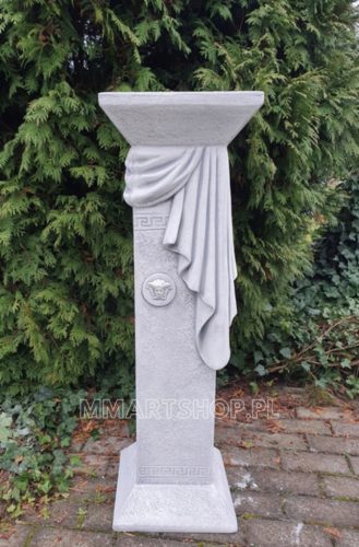  Column base for flowerpot, garden figure, column