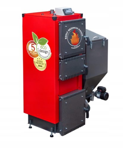 Kotły Pleszewskie double-function oven with steel tank for eco-pea charcoal 20 kW