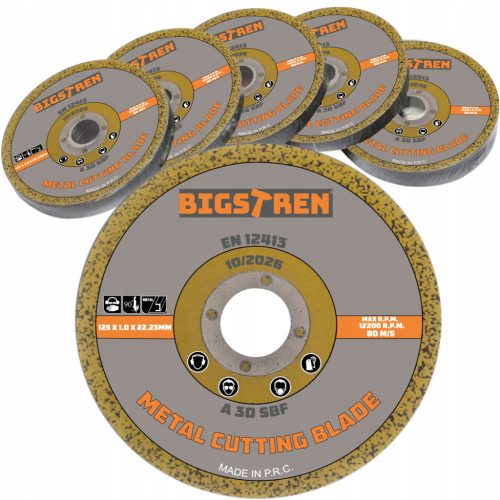  Bigstren 21639 metal cutting disc 125 mm 50 pcs.