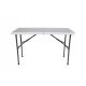  OTE table, white plastic