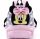  Minnie Mouse school backpack with multiple compartments, multicolored