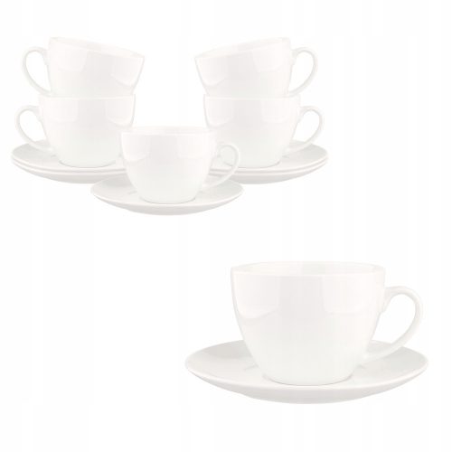 Dinner service Altom Design Bella Ecru porcelain cup 200 ml 6-pcs.