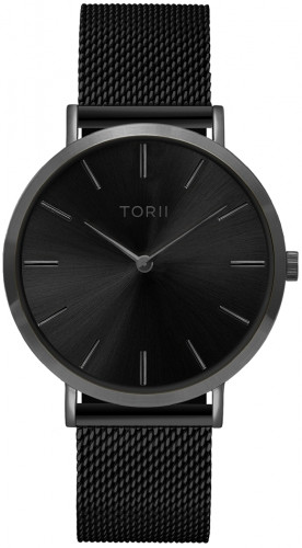  Women's men's watch TORII A38BM.BA black fashion classic elegant