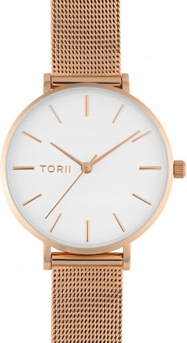  Women's watch TORII R33RS.WR rose gold fashion classic elegant