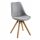  Actona chair, fabric, shades of grey, 1 pc.