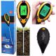 Ph Value Meter Earth Soil Acidity Meter, 4-in-1 Soil PH Meter Tester