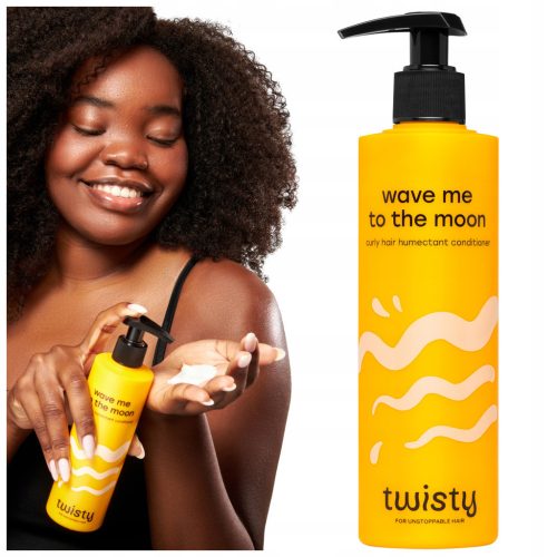  Twisty Wave Me To The Moon moisturizing conditioner for curly hair, 280 ml