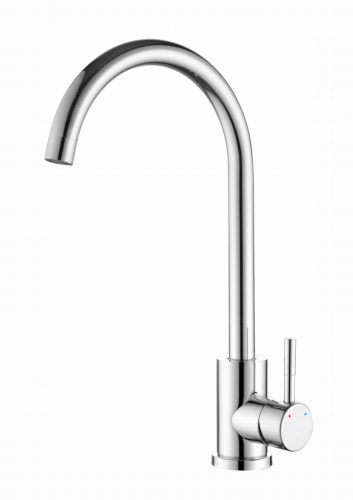 Stellman Luga freestanding kitchen faucet, silver