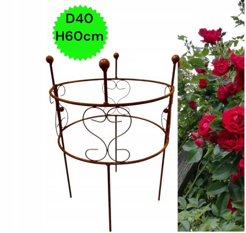  Support for plants, bushes, plants, flowers, garden supports D40 H60cm, solid