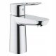 Grohe Bauloop chrome pedestal washbasin faucet