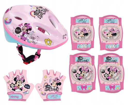  CASQUE DE VÉLO pour enfant MINNIE Mouse 52-56 cm + 2 autres produits