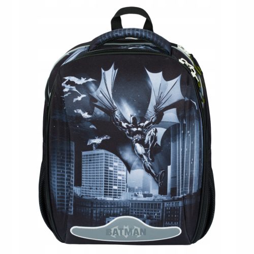 BAAGL Shelly Batman Dark City School Backpack for Young Students