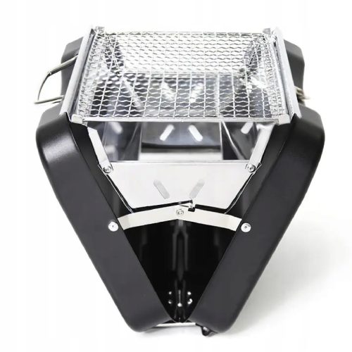  GRILL SUITCASE TOURIST FOLDABLE CHARCOAL GARDEN LIGHT COMPACT