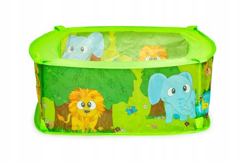 Children's tent - pool play 8602B zielony + 50 kulek