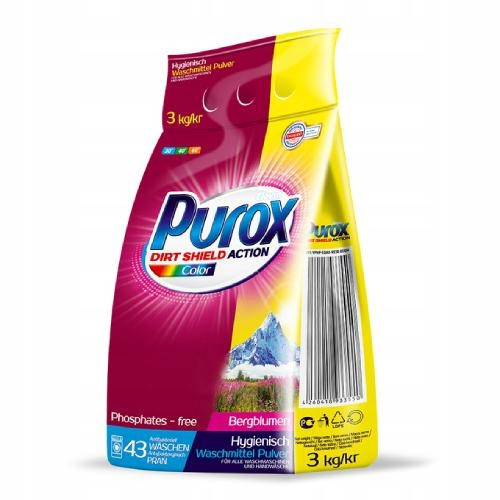  CLOVIN WASHING POWDER PUROX UNIVERSAL 3000G