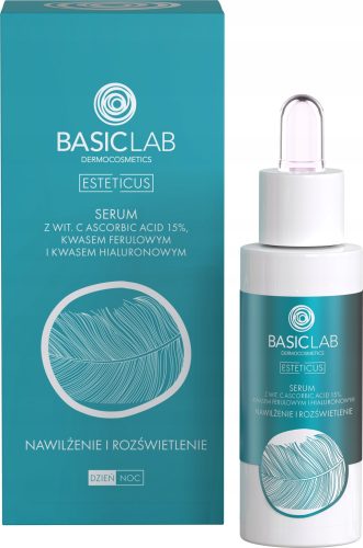  BasicLab Esteticus moisturizing and brightening 30 ml face serum