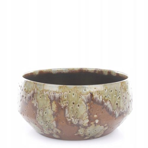  Edelman flowerpot 32.5 cm x 32.5 x 15 cm ceramic in brown and beige tones