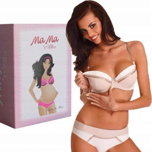  All multicolored padded bra Mama Caffe Latte, size 70G