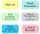  Name stickers for a child stickers, name stickers, 60 pieces