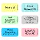  Name stickers for a child stickers, name stickers, 60 pieces