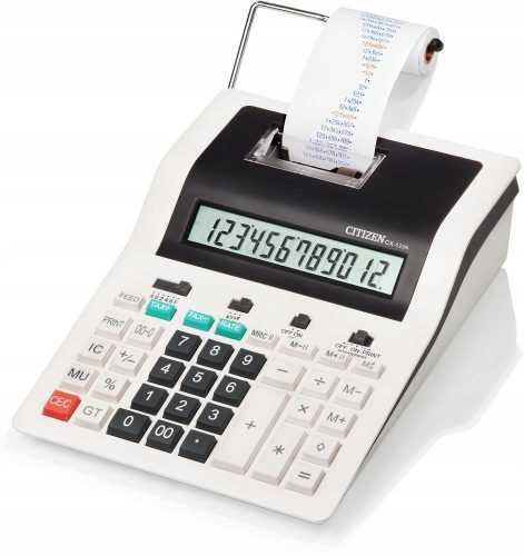  calculator with Citizen CX-123N printer