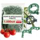  Rolmarket plant clips green 1000 pcs.