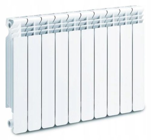  Diamond 1526 W aluminum radiator white 800 x 578 x 95 mm - side connection