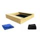 Sandpits for children Wooden SANDPIPE WITH BENCHES 150x150