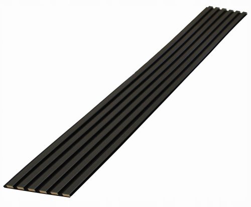 Slats 3D 6 pcs. on felt 275cmx27cm BLACK