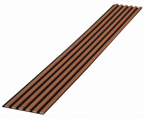 3D slats 6 pieces on felt 275cmx27cm MERBAU