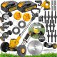 Trimmer, brush cutter and grass cutter Cordless trimmer with accessories Majster Polska MP-0409 2.6 kg