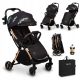  LIONELO JULIE ONE STROLLER BLACK GOLD