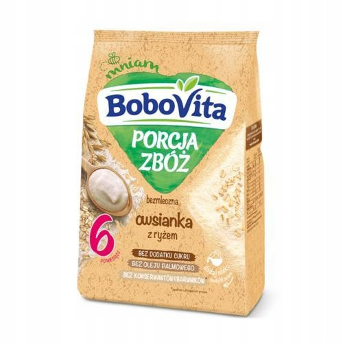  BoboVita Portion of Cereals Dairy-free Porridge with Rice After 6 Months 170g