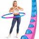  Hula hoop with studs Hop-Sport 103 cm pink
