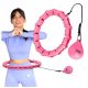 Hula hoop avec clous One Fitness 46 cm rose et violet