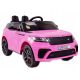  CAR ELECTRIC CAR LAND ROVER VELAR PINK