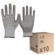 CON Gloves Gants de travail de protection contre les coupures taille 10 - XL 10 paires