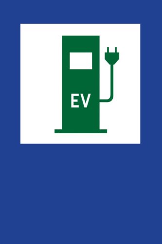 SIGN D-23c EV CHARGING POINT DIBOND PARKING LOT 60x90