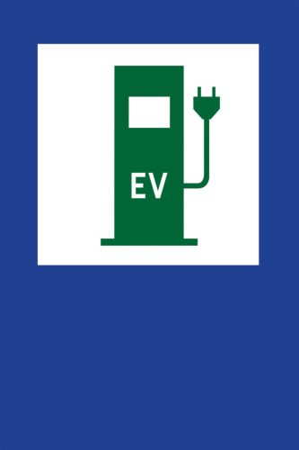 SIGN D-23c EV CHARGING POINT DIBOND PARKING LOT 60x90
