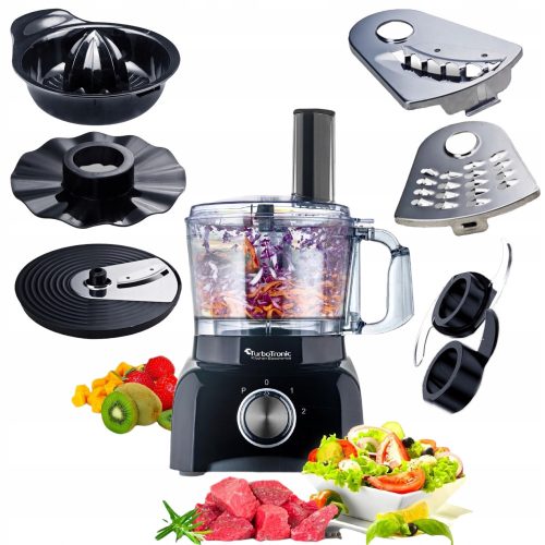  TurboTronic TT-FP800 800 W food processor black